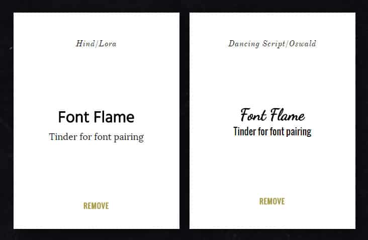 Font Flame