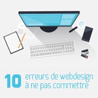 Les 10 erreurs de Web Design à ne pas commettre