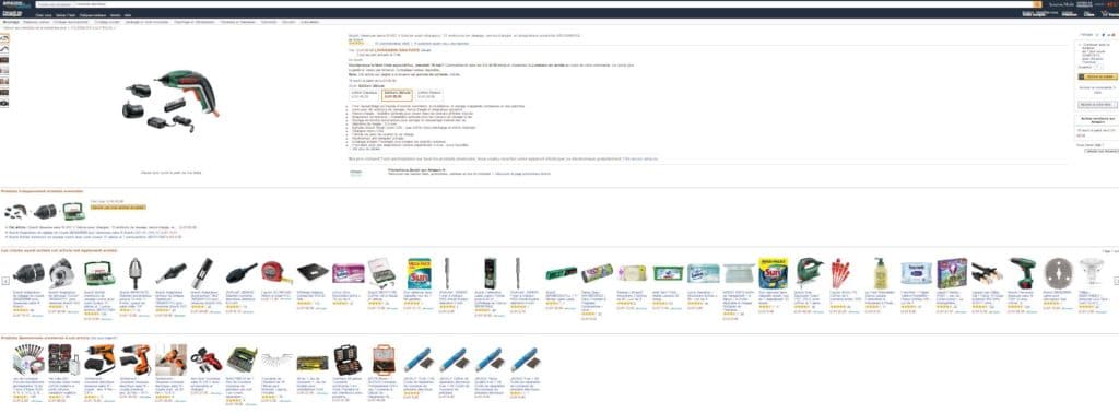 amazon produits complémentaires