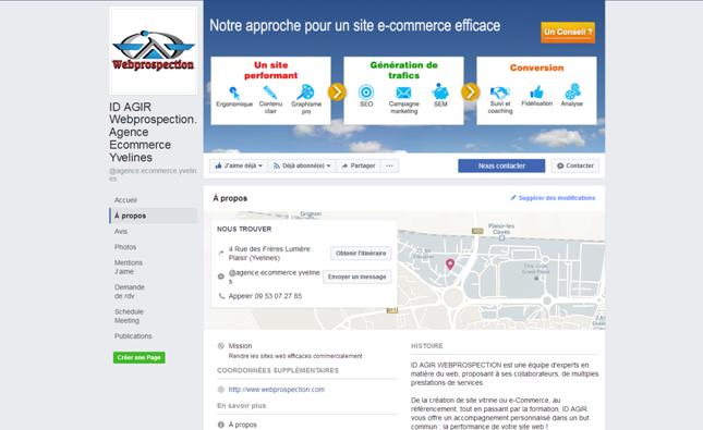 image professionnelle sur Facebook