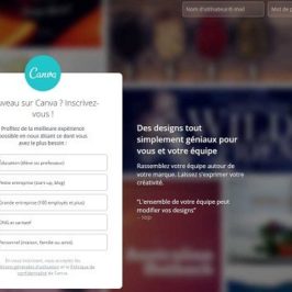 CANVA, le studio de création gratuit et accessible.