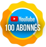 100 abonnés à notre chaine Youtube